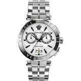 Versace V-Racer Chronograph Silver Men's Watch  VBR040017 - Big Daddy Jewelry
