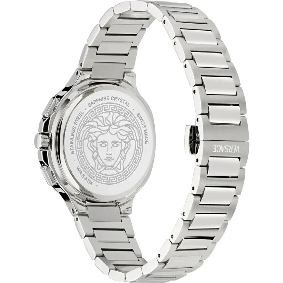 Versace V-Chrono Square Chronograph Quartz Watch VEVCA0424