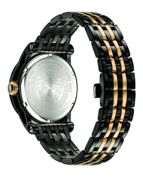Versace Ion Plated Black Men's Watch VERD01119 - Big Daddy Jewelry #2