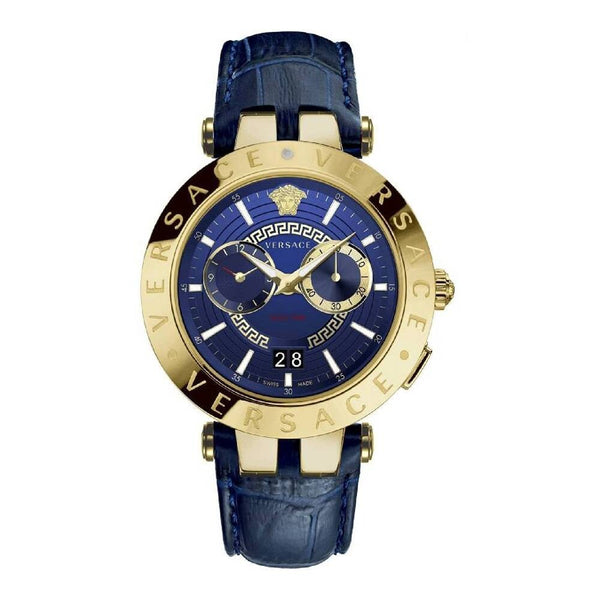 Versace V-Race Quartz Blue Dial Men's Watch VEBV00219 - Big Daddy Jewelry