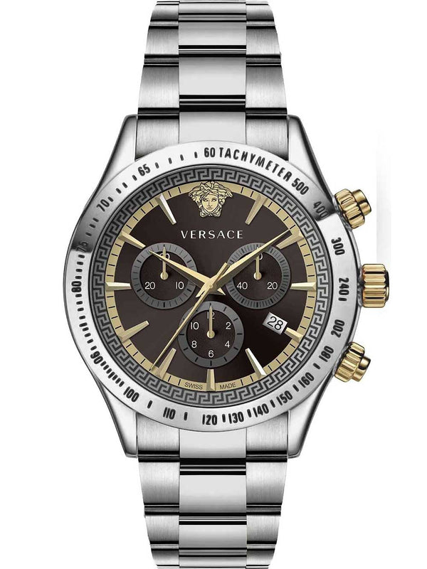 Versace Chronograph Classic Silver Men's Watch  VEV700419 - Big Daddy Jewelry