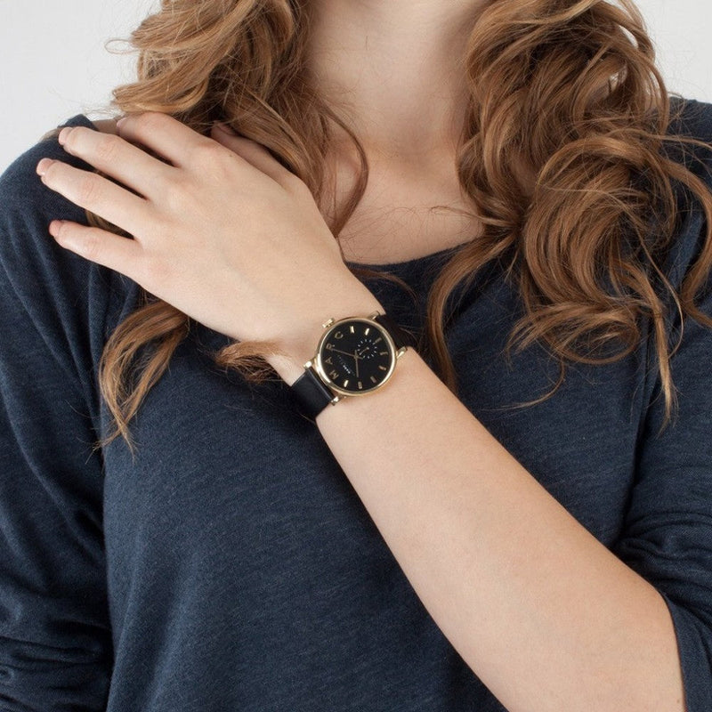 Marc Jacobs Baker Leather Strap 36mm Ladies Watch MBM1269