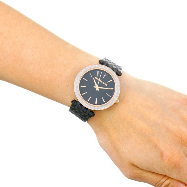 Michael Kors Darci Crystal Paved Black Dial Ladies Watch MK3407 - Big Daddy Jewelry #6