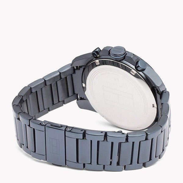 Tommy Hilfiger Decker Chronograph Blue Dial Men's Watch#1791560 - Big Daddy Jewelry #2